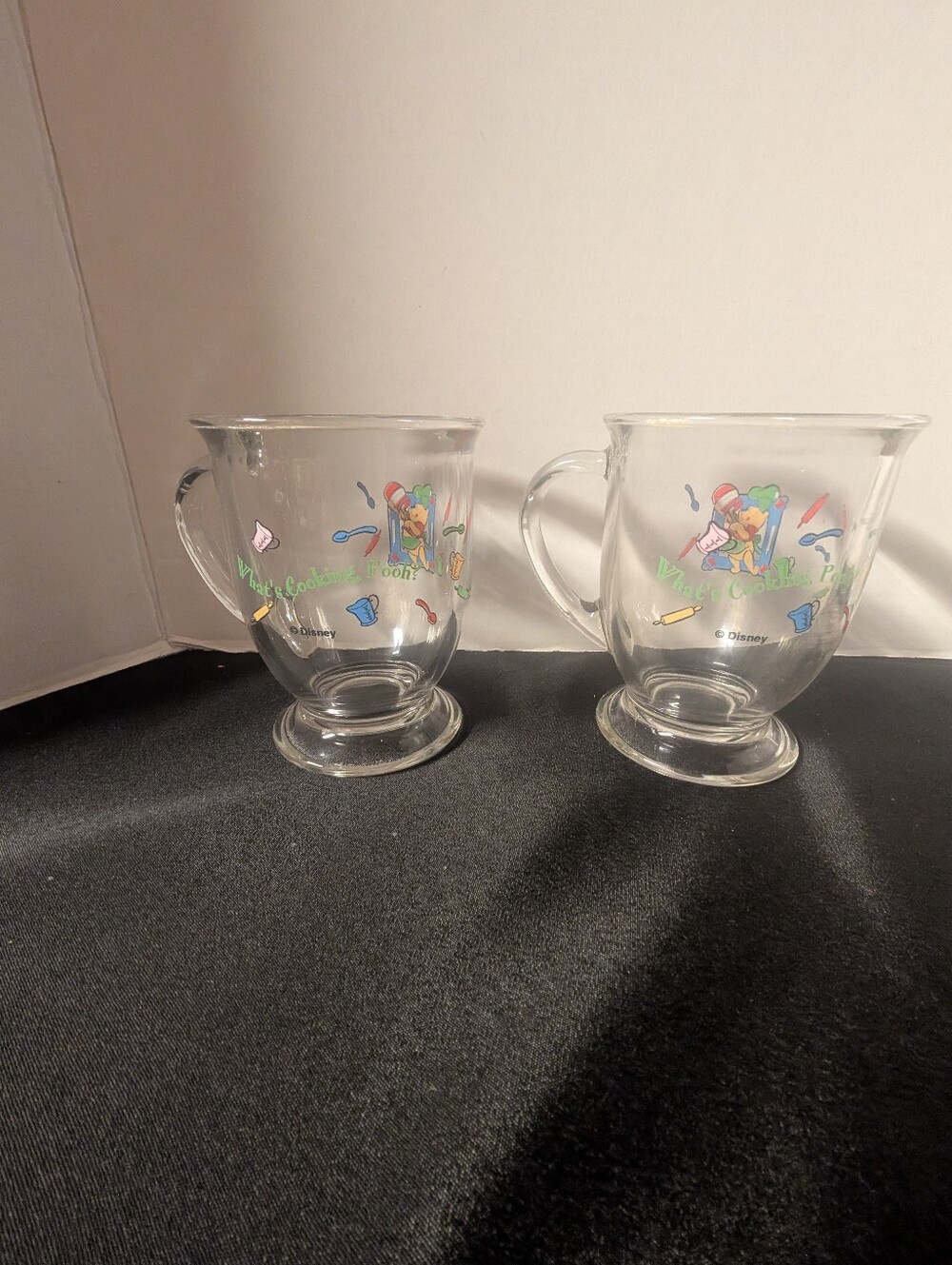VINTAGE Disney Winnie the Pooh Cup Mug Pitcher Anchor Hocking Set Lot Bundle - Picture 8 of 16